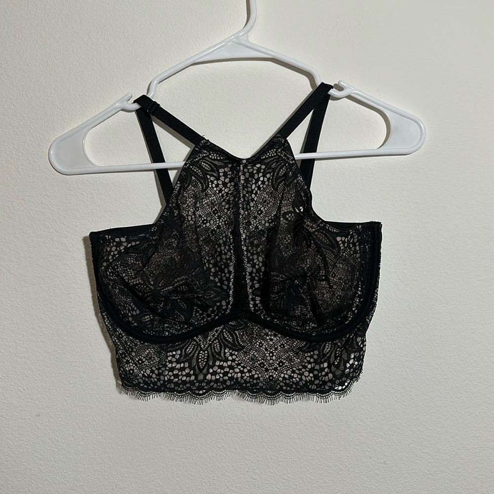 Victoria’s Secret Very Sexy Unlined Plunge Highneck Bra 34 DD